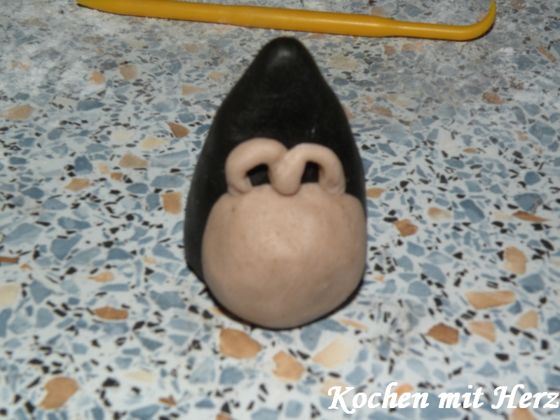 Das Mittel von gribka auf dem Holz